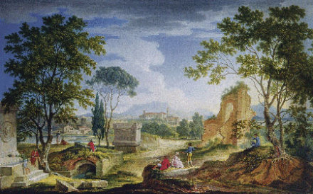 Idyllic Roman Landscape